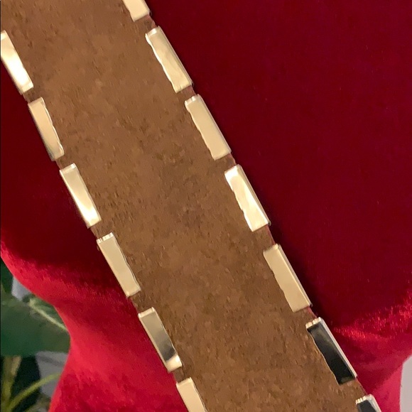 Unique Vintage Red Leather Belt size S-M - Picture 8 of 11